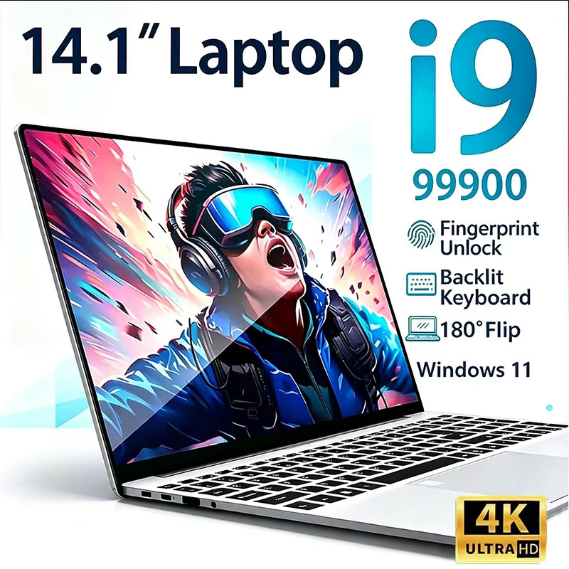 Ddr4 Ram - Laptop 14,1' Intel Core i9-9900 Windows