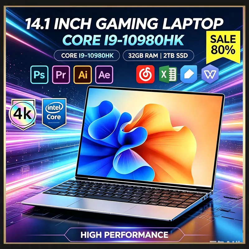 Bardzo cienki laptop 14,1 cala – Ddr4 16Gb recenzja i cena