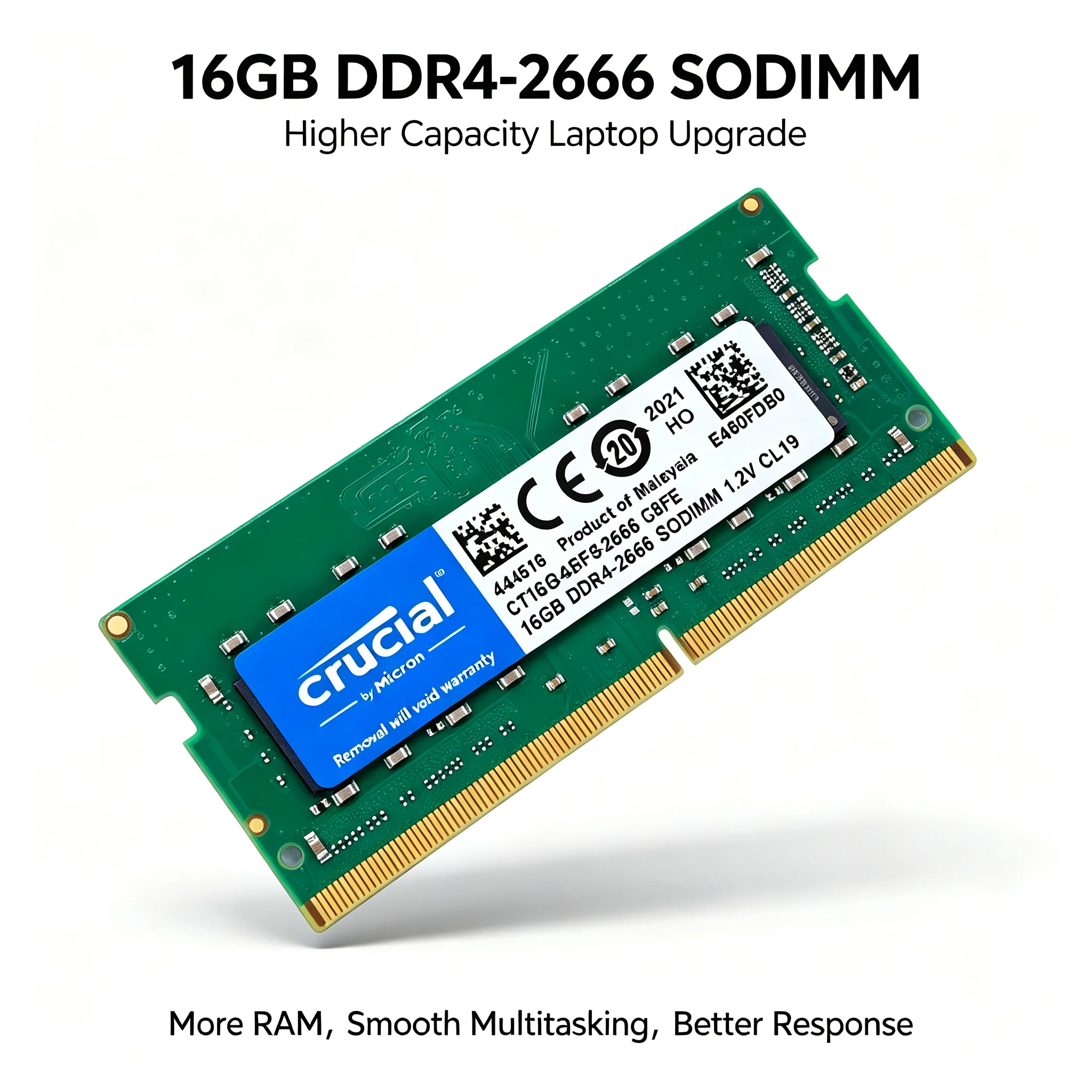 Crucial 1 szt./2 szt. pamięci  – Ddr4 3200 16Gb recenzja i cena
