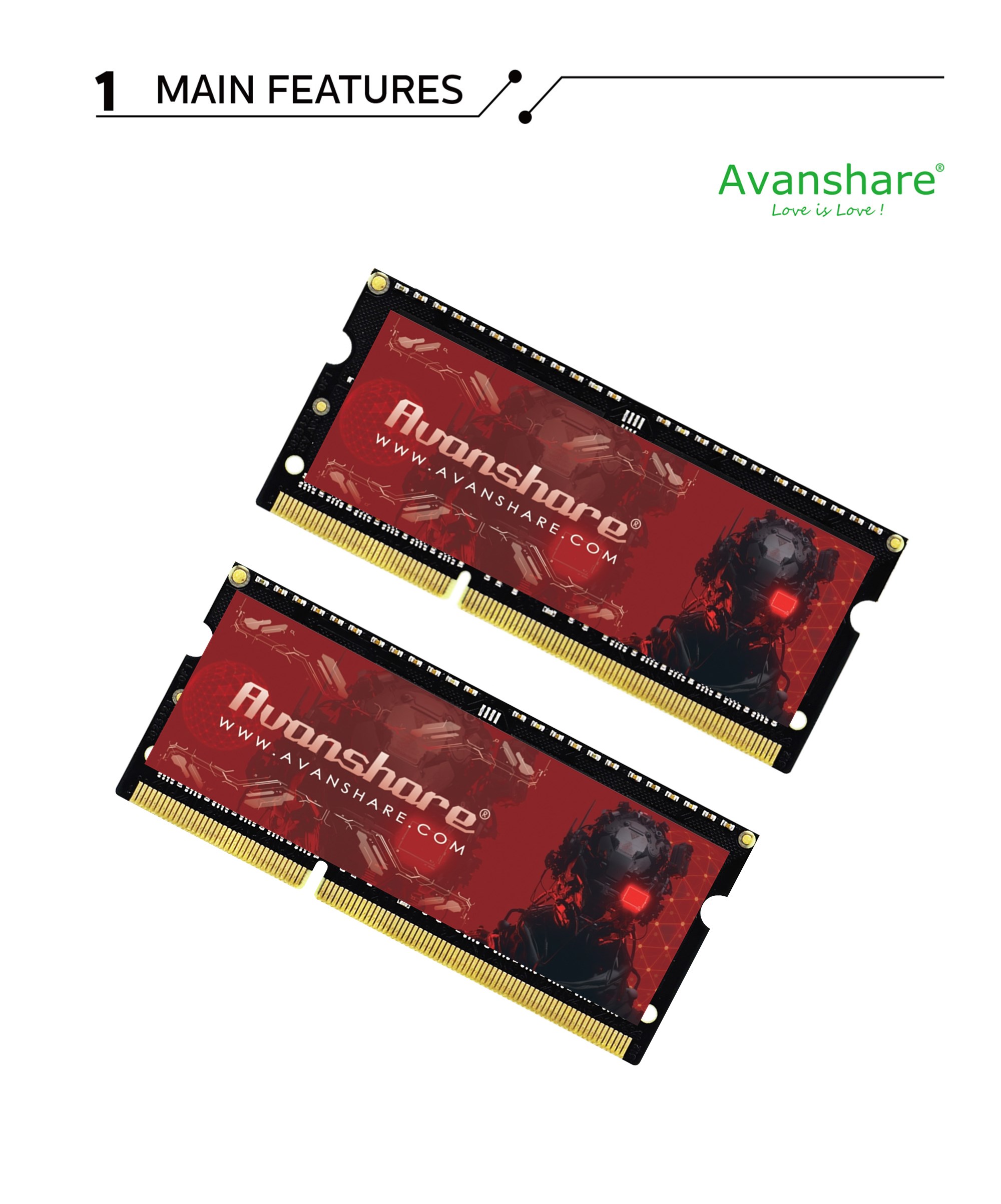 Pamięć RAM Avanshare DDR5 DDR4 – Ddr4 3200 16Gb recenzja i cena