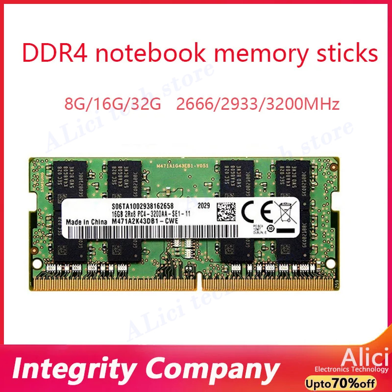 Dla pamięci notebooka Samsung  – Sodimm Ddr4 recenzja i cena