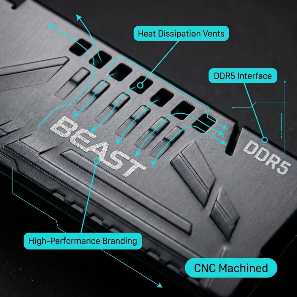TISHRIC 10 szt. Radiator chłod – Ddr4 Desktop Ram recenzja i cena
