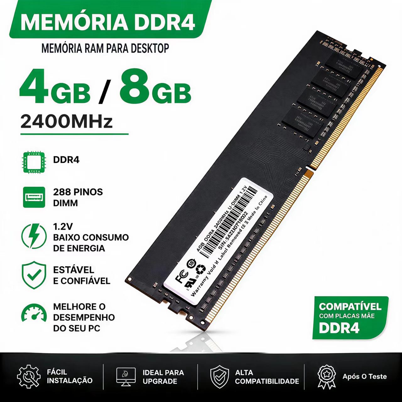 Pamięć RAM DDR4 4GB 8GB 2400MH – Ddr4 3200 16Gb recenzja i cena
