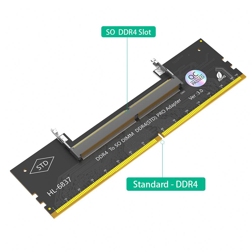 Adapter karty HL-6837 Ver3.0,  – Sodimm Ddr4 recenzja i cena