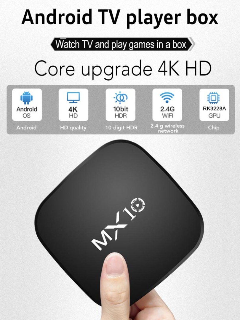 Set-Top TV Box MX10 Allwinner  – Ddr3 8Gb recenzja i cena
