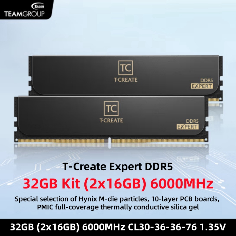 TEAMGROUP T-Create Expert CL30 – Ram Memory Module recenzja i cena